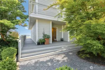 Welcome Home! Come inside or continue along the beautiful wrapped-deck and straight to deck overlooking the one-of-a-kind views.