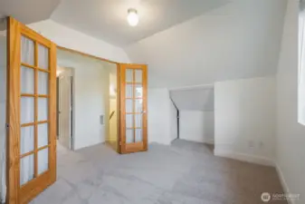 Office area or bonus finished room upstairs.