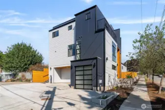Garage and 1 off street space both with charging are inc.