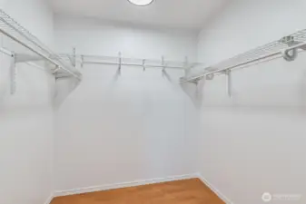 Primary Bedroom Walk-In Closet