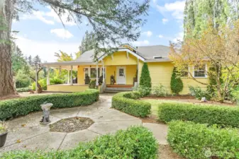 Charming craftsman home on shy 5 acres w/tons of updates!
