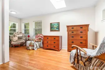 This sitting room begs for reading, coffee drinking, use your imagination