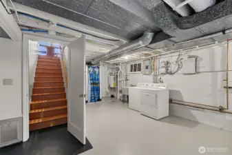 Re-imagine your basement with a laundry room, bathroom and additional living quarters!