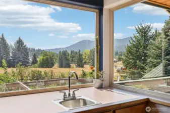 View over the secondary prep sink