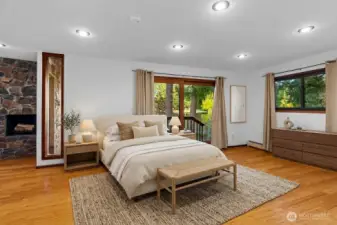 Primary Bedroom off the entrance