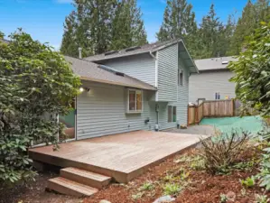 Back deck