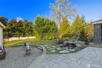 Two Stunning Water Features Add A Soothing, Tranquil Element To The Space, Enhancing The Overall Atmosphere.