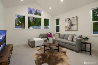 Flexible upper floor bonus room