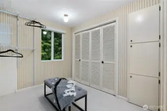 Spacious Master Bath dressing area