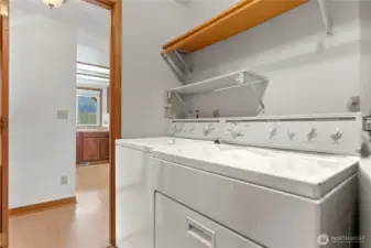 Laundry off the Kitchen