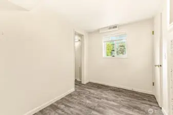 4th bedroom (or an office?) in finished basement