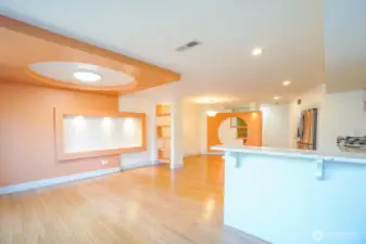 Lower level common area