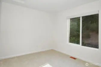 Private window off second bedroom