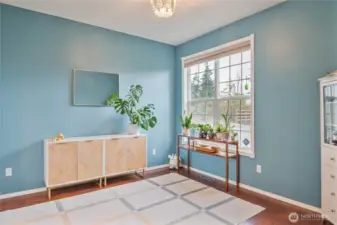 Room off entry...office? Play room? Formal living room?