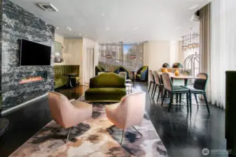 Amenity Lounge.
