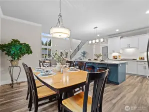 This home has an open concept that allows for great travel flow and ease when you have people over.