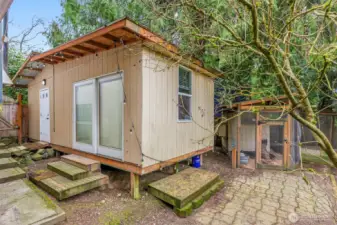 This building could easily become a home office, creative studio, workshop, home gym, or even a future ADU with the right vision.