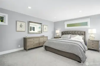 First primary bedroom