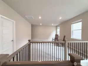 Loft view from stairs