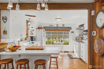 Charming Kitchen with Lake View