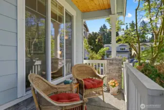 Watch sunsets from your front porch
