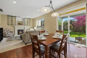 Informal dining/family room