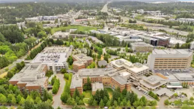 Also just a walk away from Totem Lake Village with shopping, theater and resturants