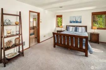 Primary suite with en suite.