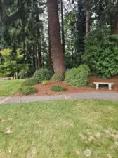 Serene sitting areas designed for relaxation and reflection.