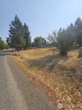 So peaceful with minimal traffic on the quiet county road