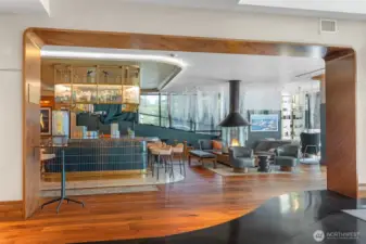 Lobby lounge and restaurant inside your doorstep.