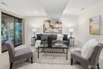 Would also make for a great media room.