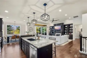 Open Concept & Vaulted Ceilings