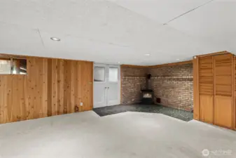 View of portion of the downstairs not staged.