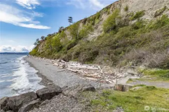 private community beach