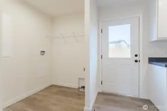 Mud room.