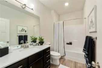 Guest hall full bathroom