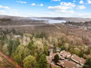 Prime location, great for easy commuting and walking trails through the Mercer Slough.