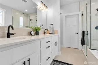 Lovely bathroom off of Primary bedroom.