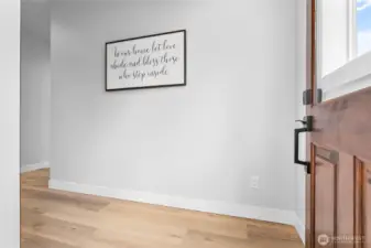 Step inside and you will see quality throughout this home.