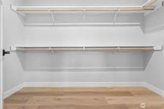 Walk in closet.