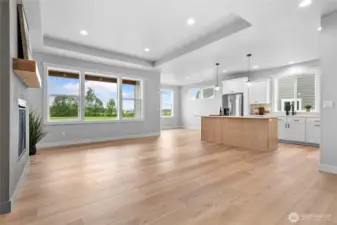 This home has a lot of windows for natural light.