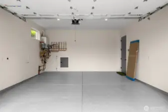 Heated garage