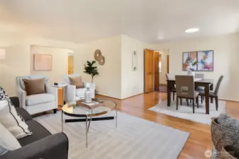 Living Room & Dining Room