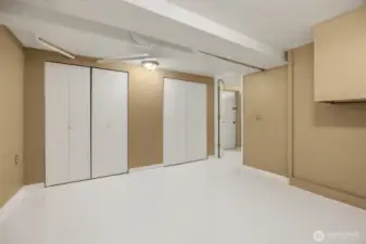 Storage Space on Lower Level