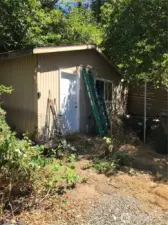 Generous utitity shed