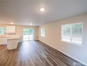 slider to backyard