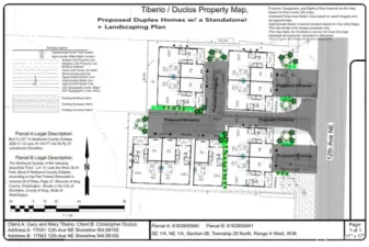 Duplex & courtyard housing options allowed.