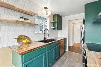Open and spacious kitchen