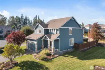Your New Home on a corner lot provides extra privacy!